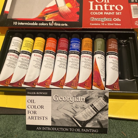 Daler--Rowney Oil Intro Color Paint Set - Picture 3 of 3